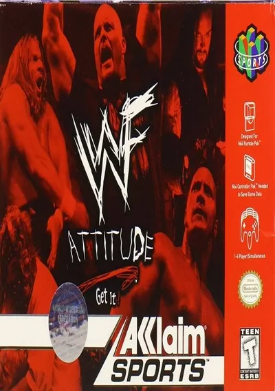 The cover of the game «WWF Attitude (G)»