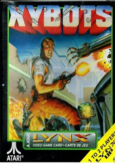 The cover of the game «Xybots»