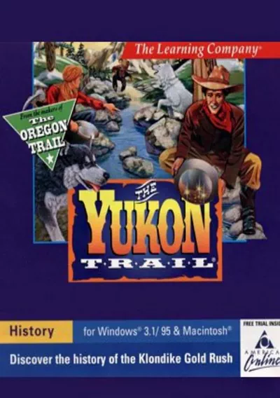 The cover of the game «Yukon Trail»