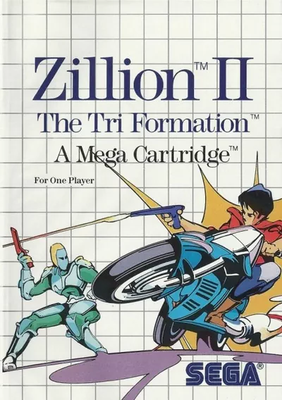 The cover of the game «Zillion II - The Tri Formation»